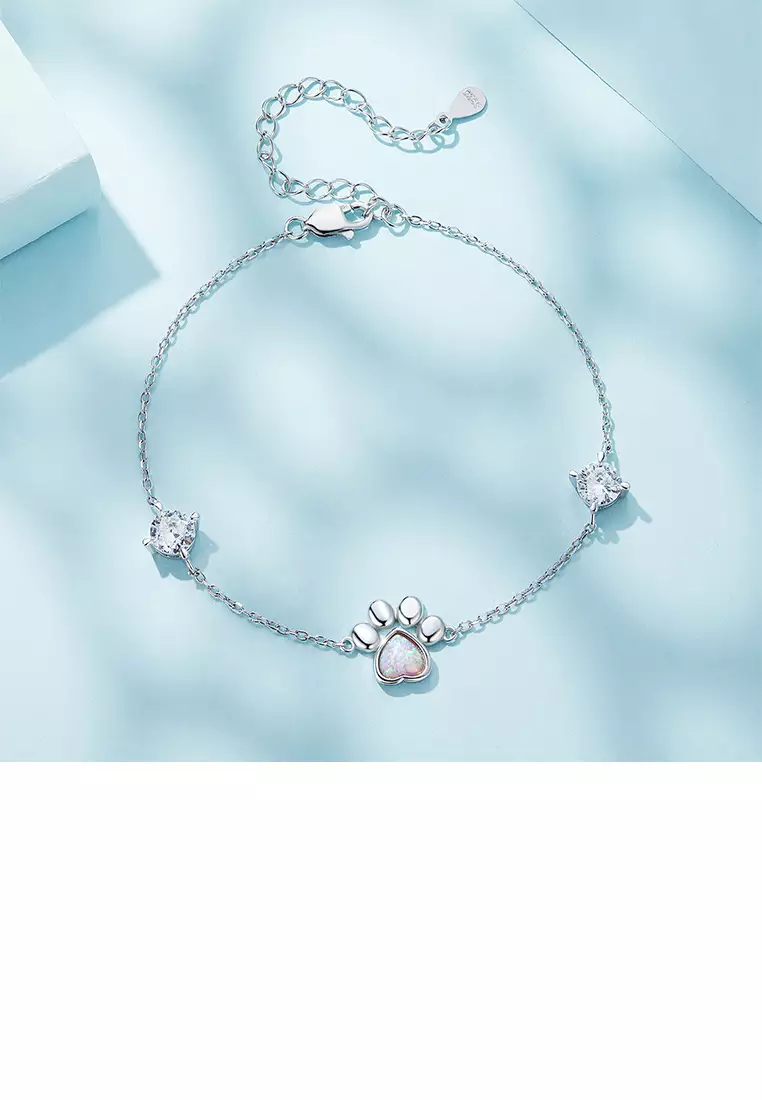Cat paw bracelet on sale