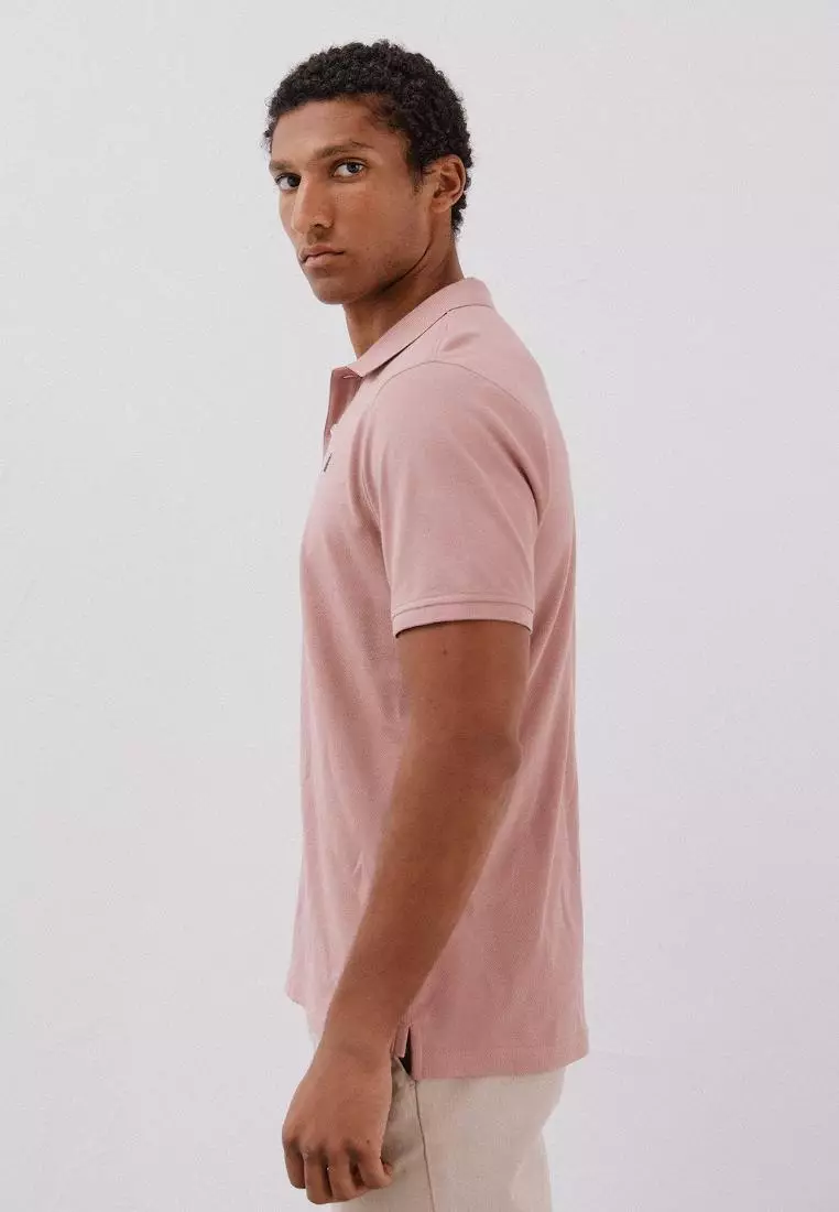 Basic Piqué Polo Shirt