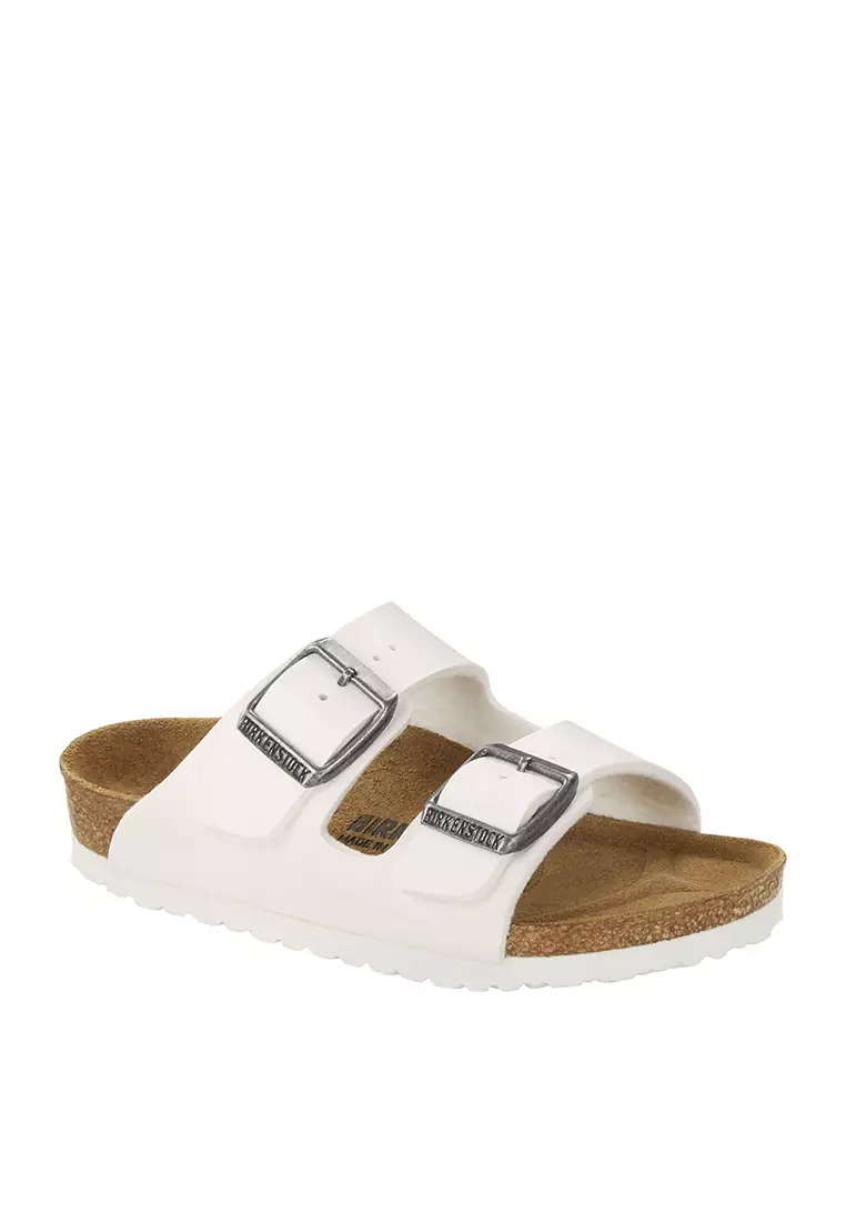Birkenstock arizona kids hotsell white