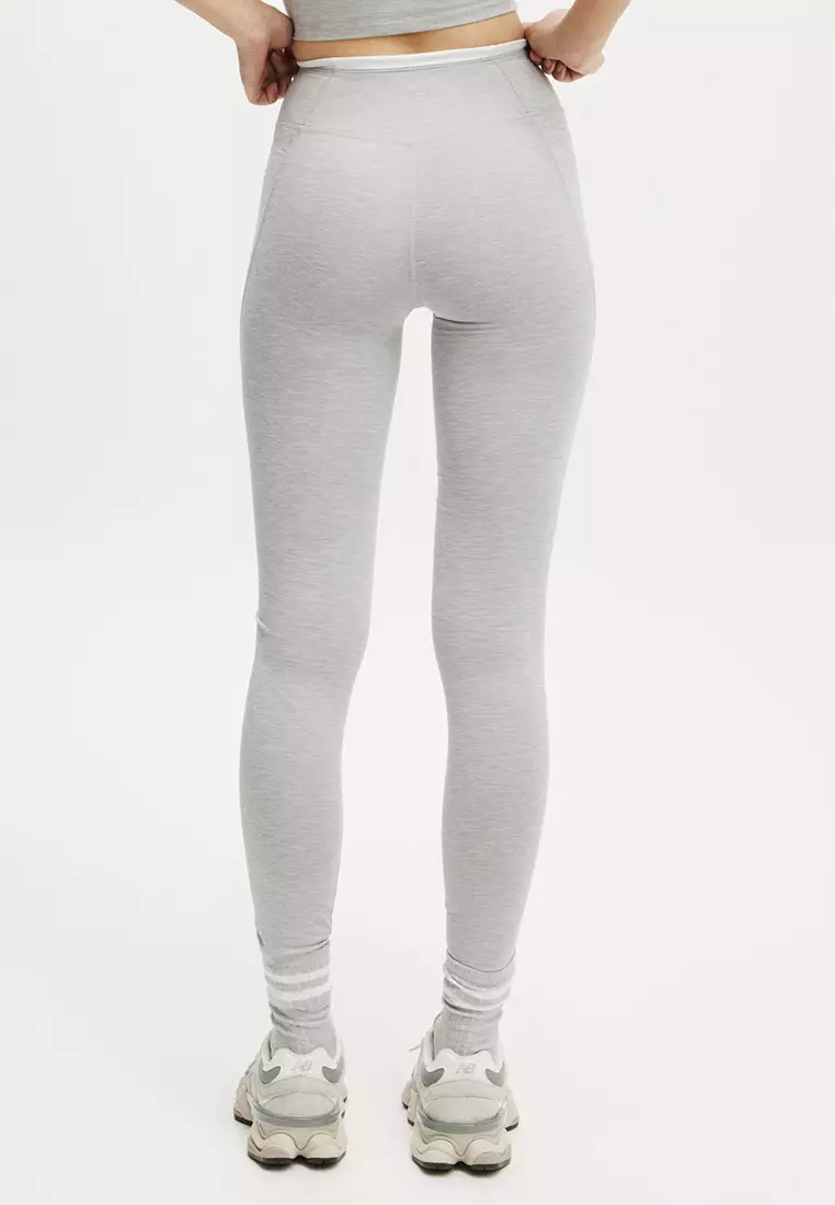 Ultra Soft Side Pocket Full Length Tights Asia Fit