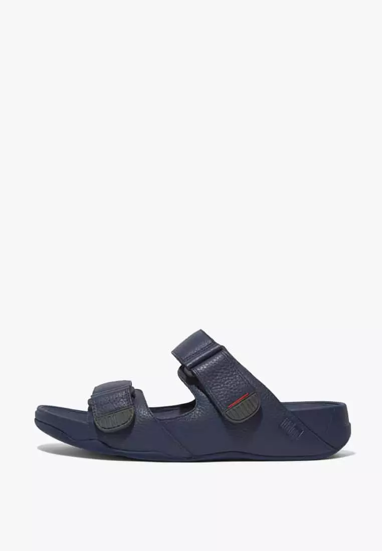 Discount on Fitflop  shoes - SKU: Gogh Moc Men's Slide Midnight Navy