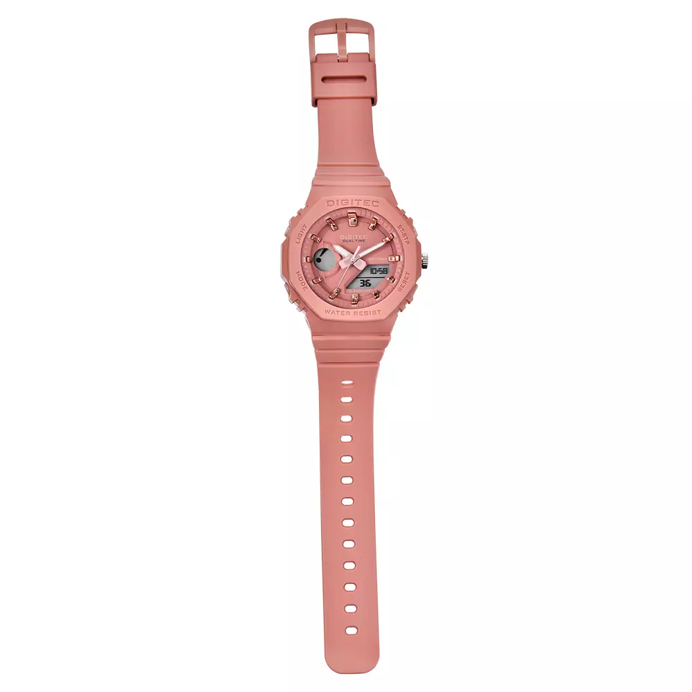 DIGITEC Jam Tangan Analog-Digital Wanita MDA-3119T - PKD12W Pink