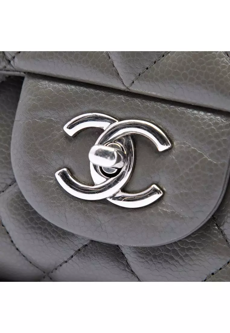 Pre-Loved Chanel Maxi Classic Caviar Single Flap