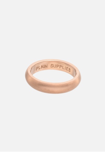 PLAIN SUPPLIES pink and gold Rol Ring - Rose Gold BD403AC8A92214GS_1