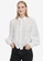 Vero Moda white Sadie Long Sleeves Shirt DA6CBAAF4794C1GS_1