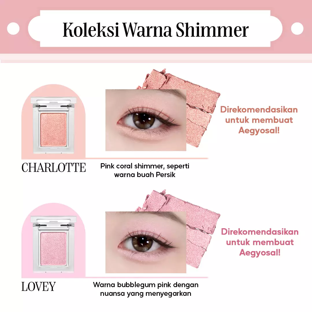 Holika Holika My Fave Piece Eye Shimmer 24 Charlotte | Single Eyeshadow