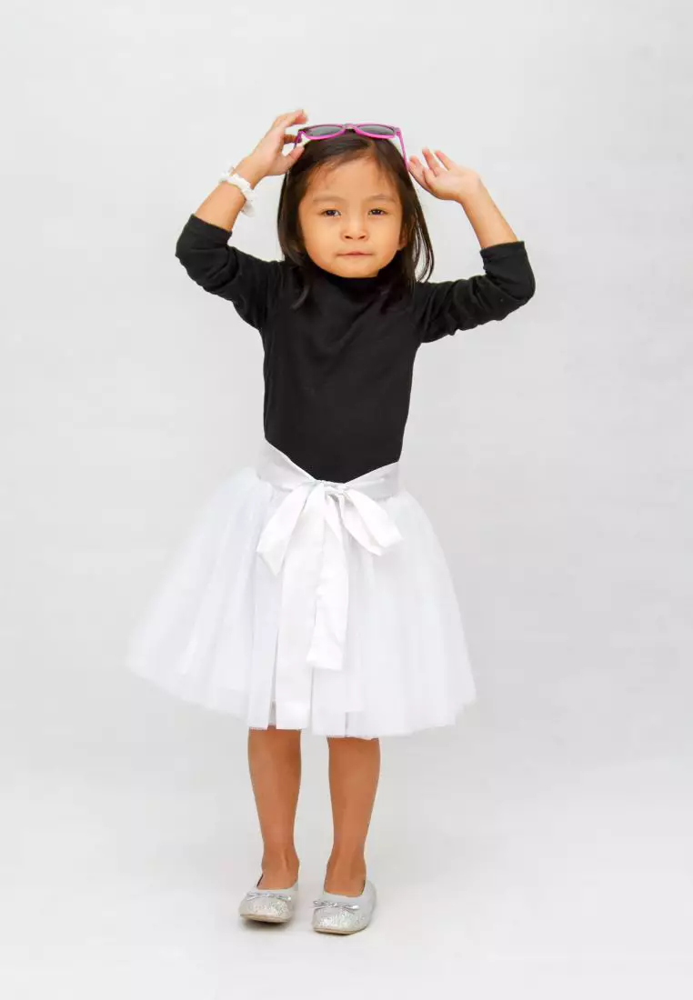 Buy Eloque Eloque Ribbon Tutu Skirt in White Online ZALORA Malaysia