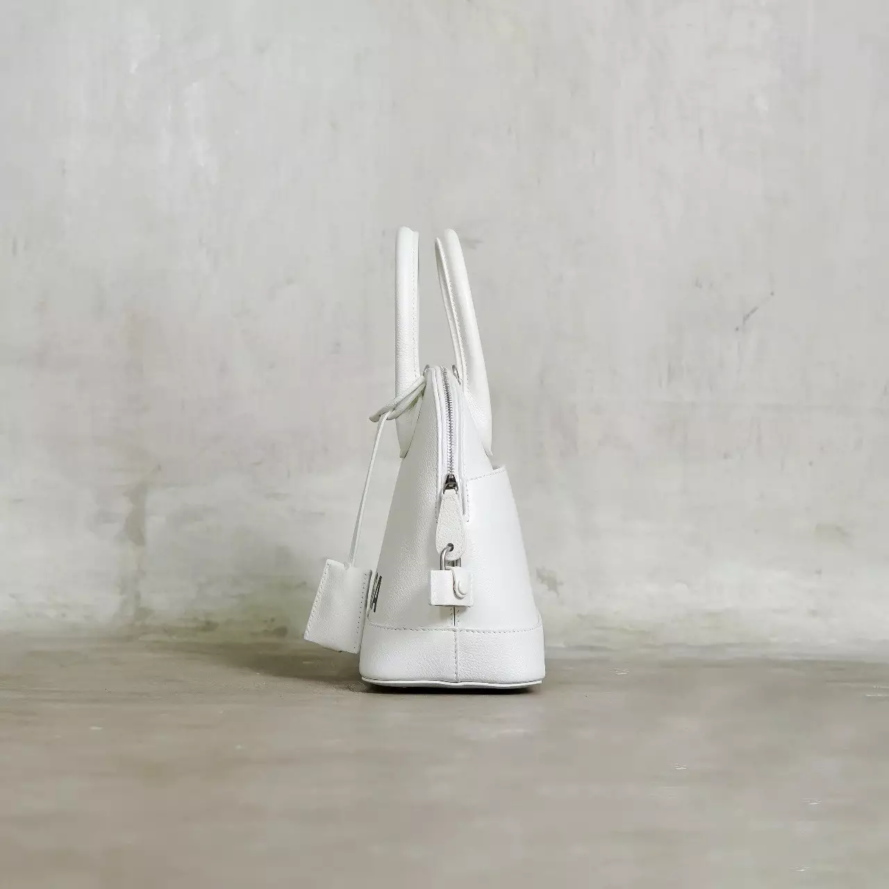 Tas BALENCIAGA VILLE SHW WHITE TOP HANDLE BAG SMALL 100% ORIGINAL