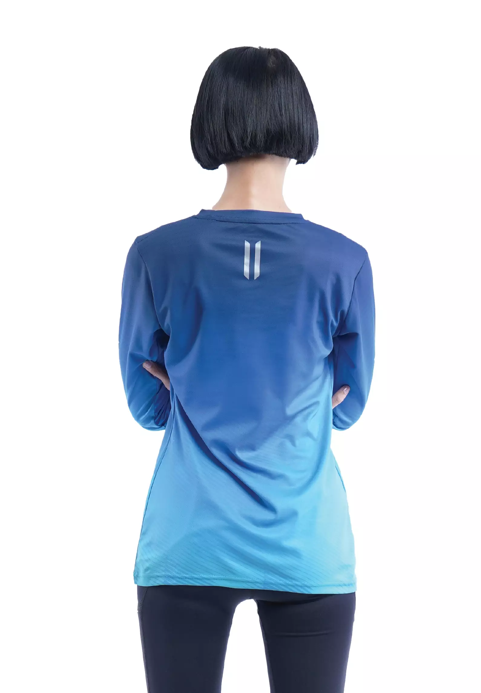 Tiento Jersey Running Anti UV Kaos Olahraga Lari Wanita Lengan Panjang Baju Dryfit Long Sleeve Women Xceleration
