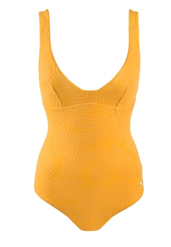 Sunseeker yellow Minimal Cool One-piece Swimsuit EA9C4US69FFA47GS_1
