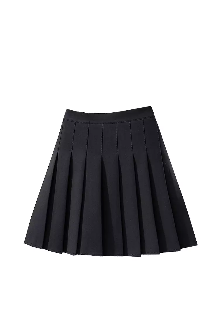 Buy Twenty Eight Shoes VANSA Short Solid Color Pleated Skirt VCW Sk002