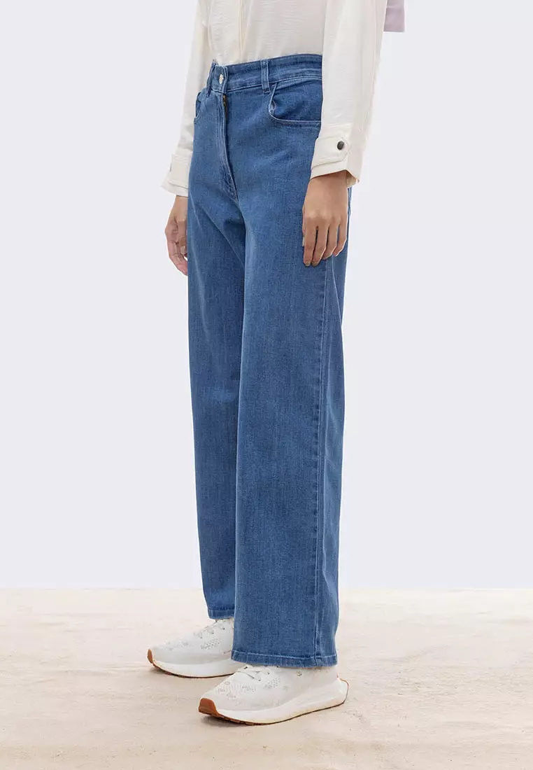 Ria Miranda Light Blue Claris Pants