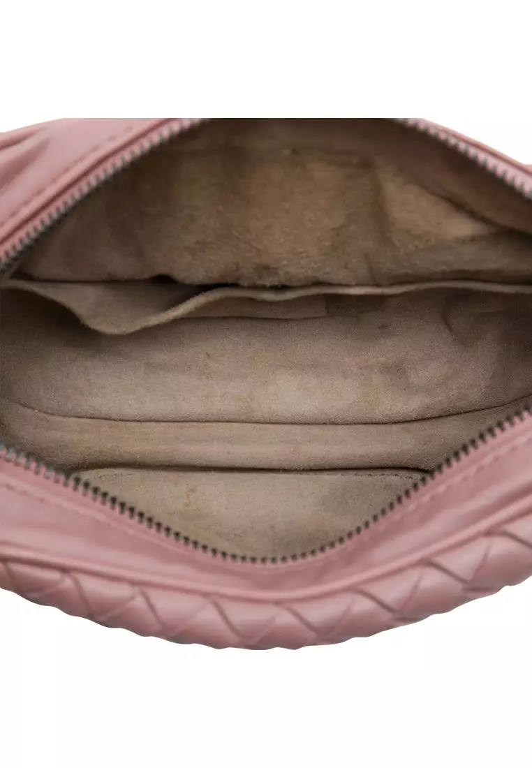 Pre-Loved Bottega Veneta Nappa Intrecciato Belt Bag