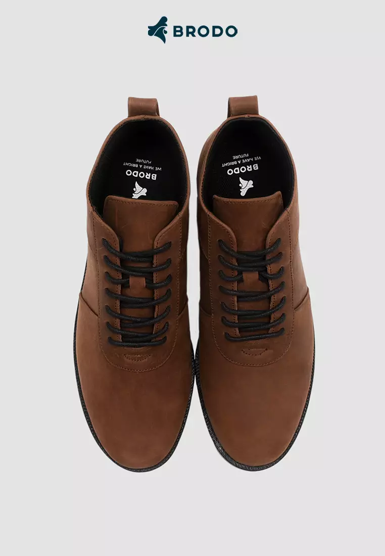 BRODO - Sepatu Ventura Dark Choco BS