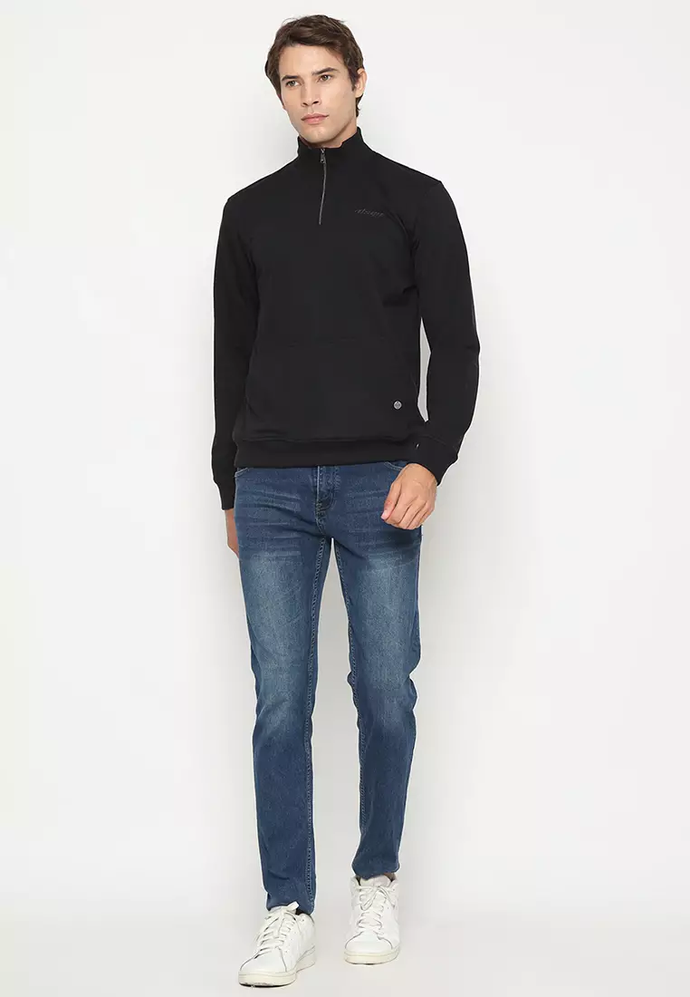 Half Zip Sweatshirt
