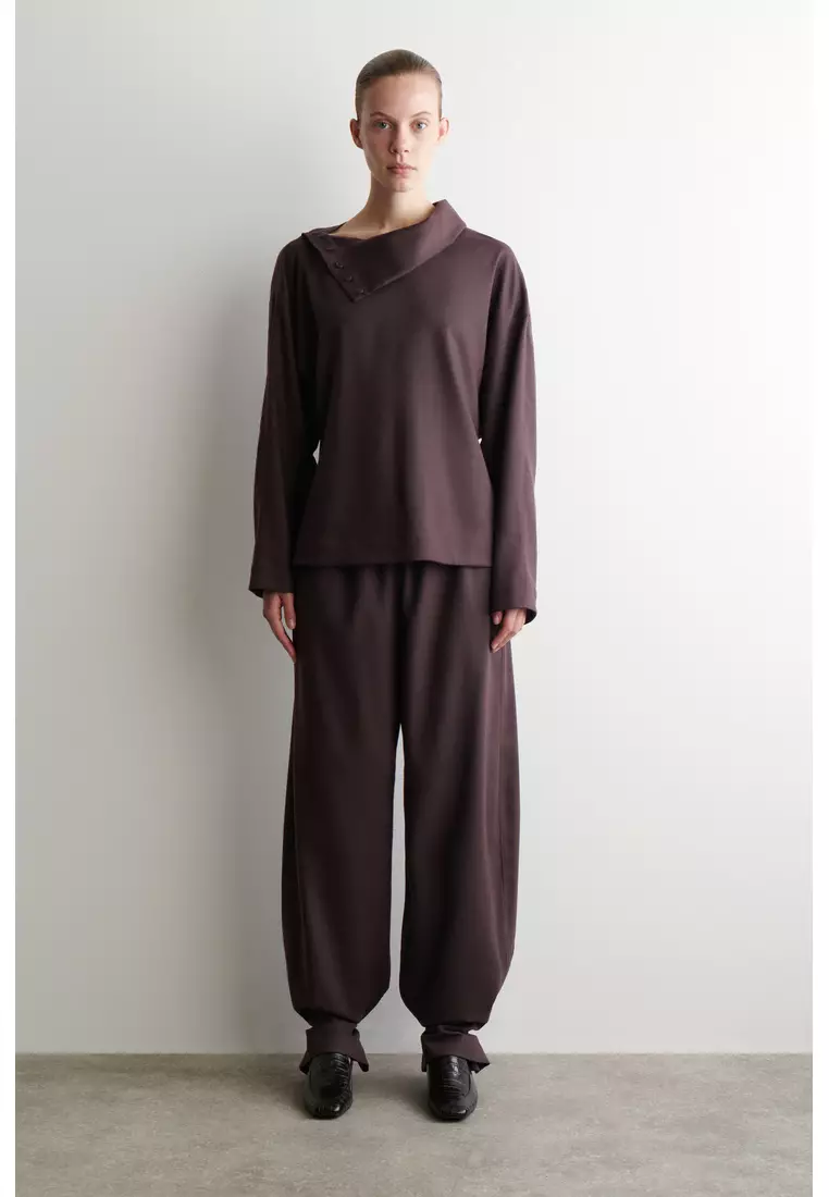 WOOL-FLANNEL TOP