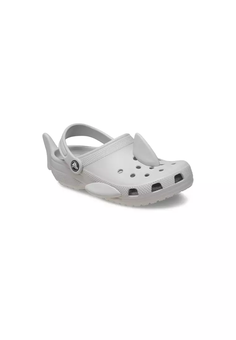Discount on Crocs  shoes - SKU: Kid's Classic Iam Shark Clog in Atmosphere