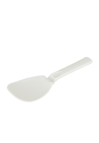 Kai white KAI Non Stick Heat Resistant Rice Paddle Rice Spoon - 21cm 9B308HL79D2AA8GS_1