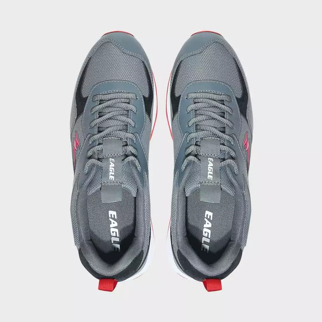 Eagle Sepatu Sneakers Lifestyle Eterna - Lifestyle Sneakers Shoes - ABU TUA/MERAH