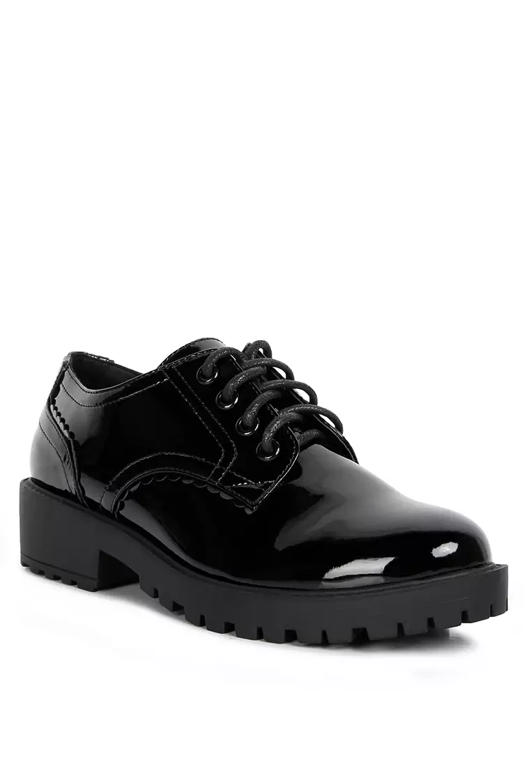 Sepatu Oxford Paten Hitam