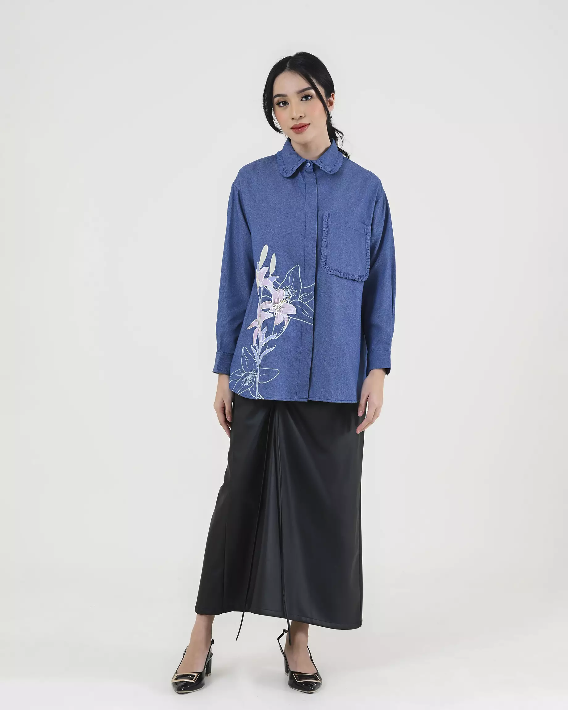 Geulis.id LULU SHIRT - Denimlily