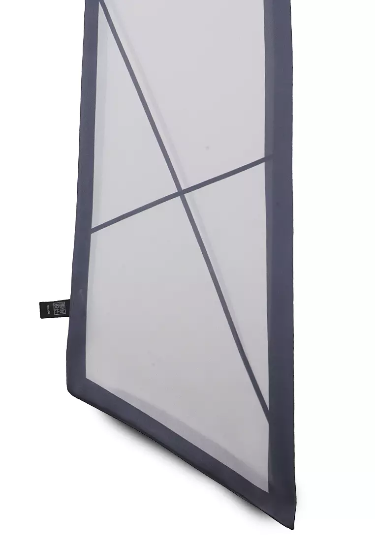 Scraf Tas Dual Tone Color Design Casual Aksesoris Bag Wanita Premium Quality - Dark Grey