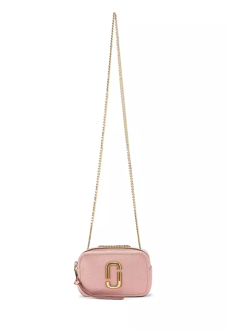 Buy Marc Jacobs The Glam Shot Leather Crossbody Adobe Rose