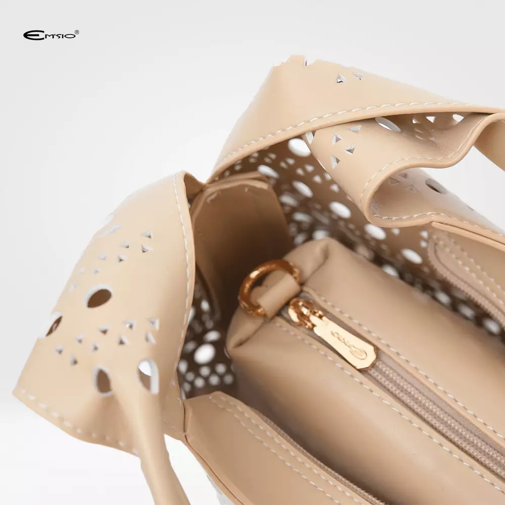 Tas Emsio by Elizabeth Handbag 0706-2194 Khaki