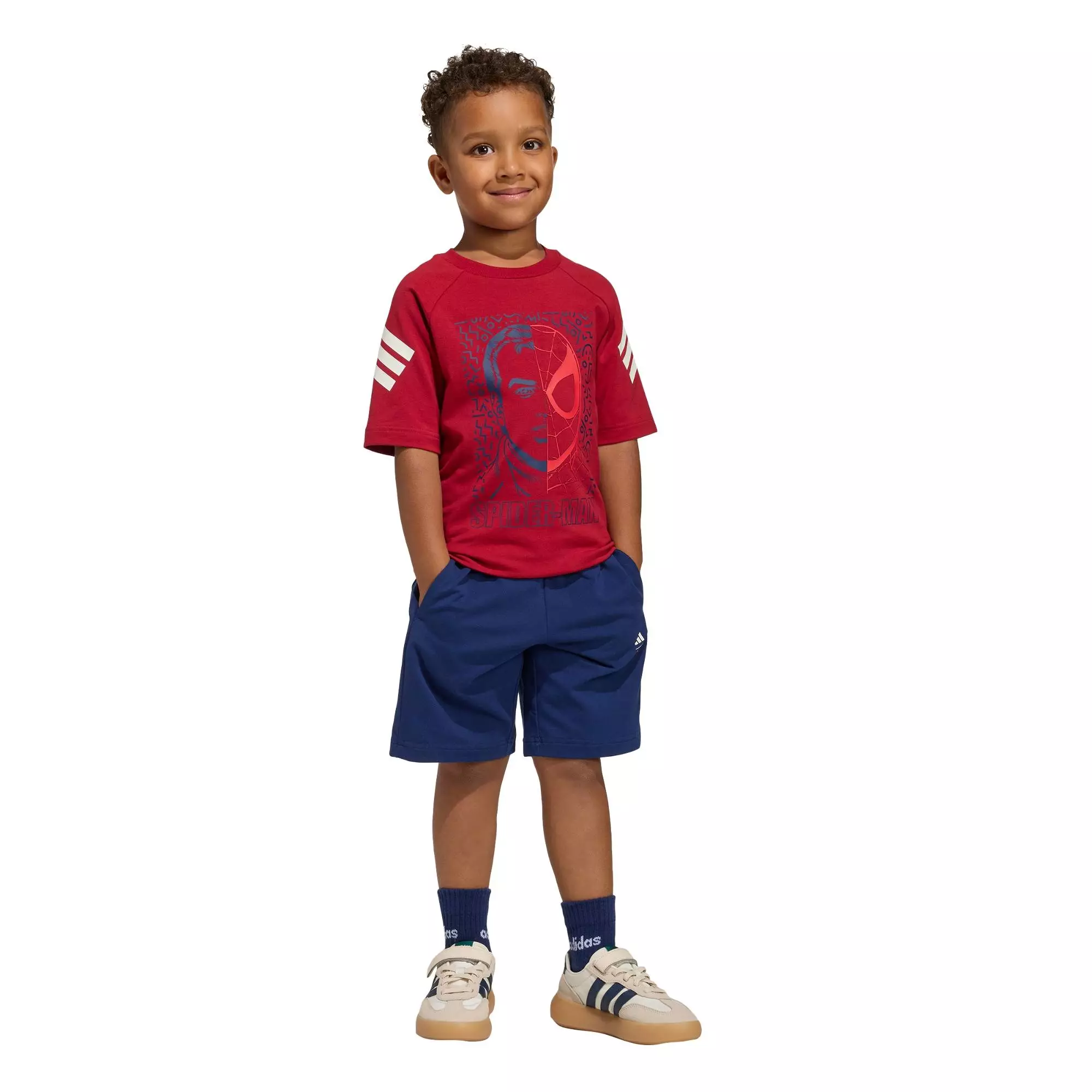 Lifestyle MARVEL SPIDER-MAN T-SHIRT SET Unisex Burgundy JZ3568