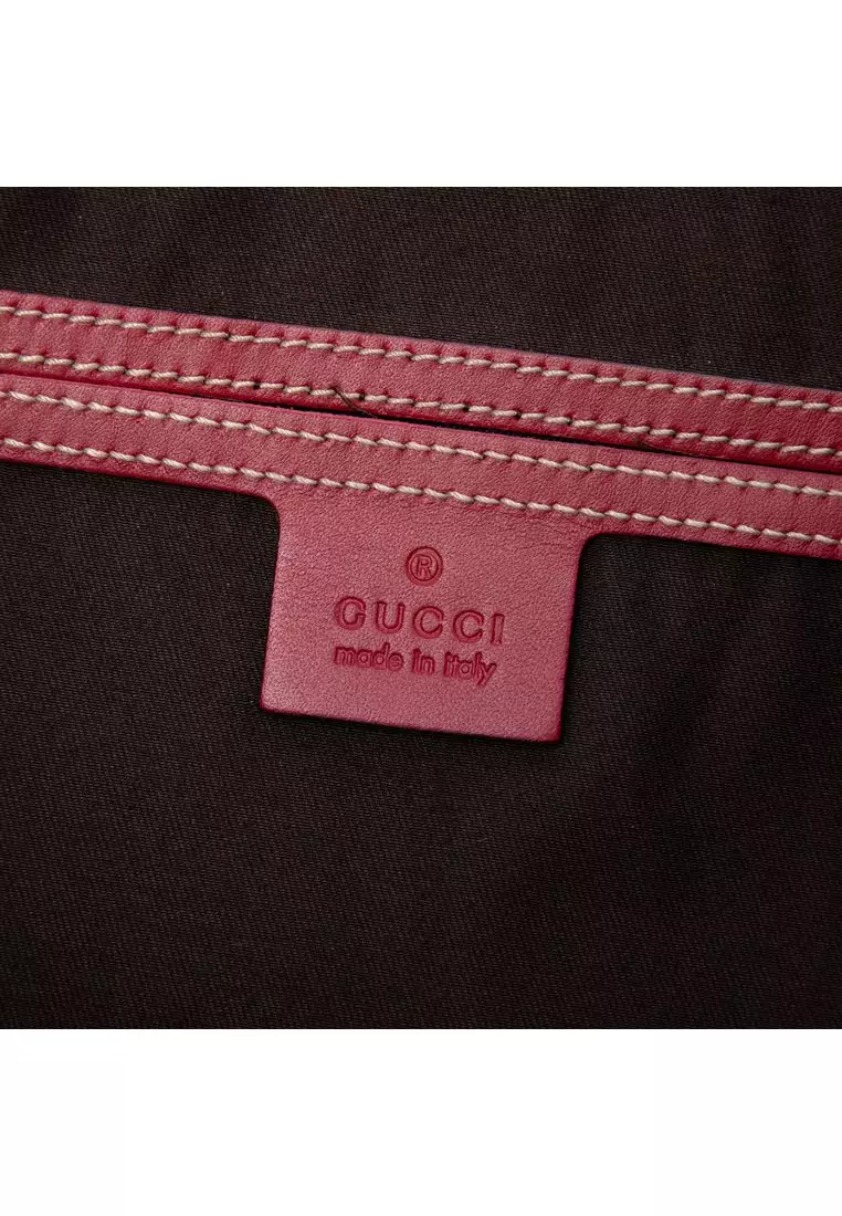 Pre-Loved Gucci Gg Supreme Web Tote