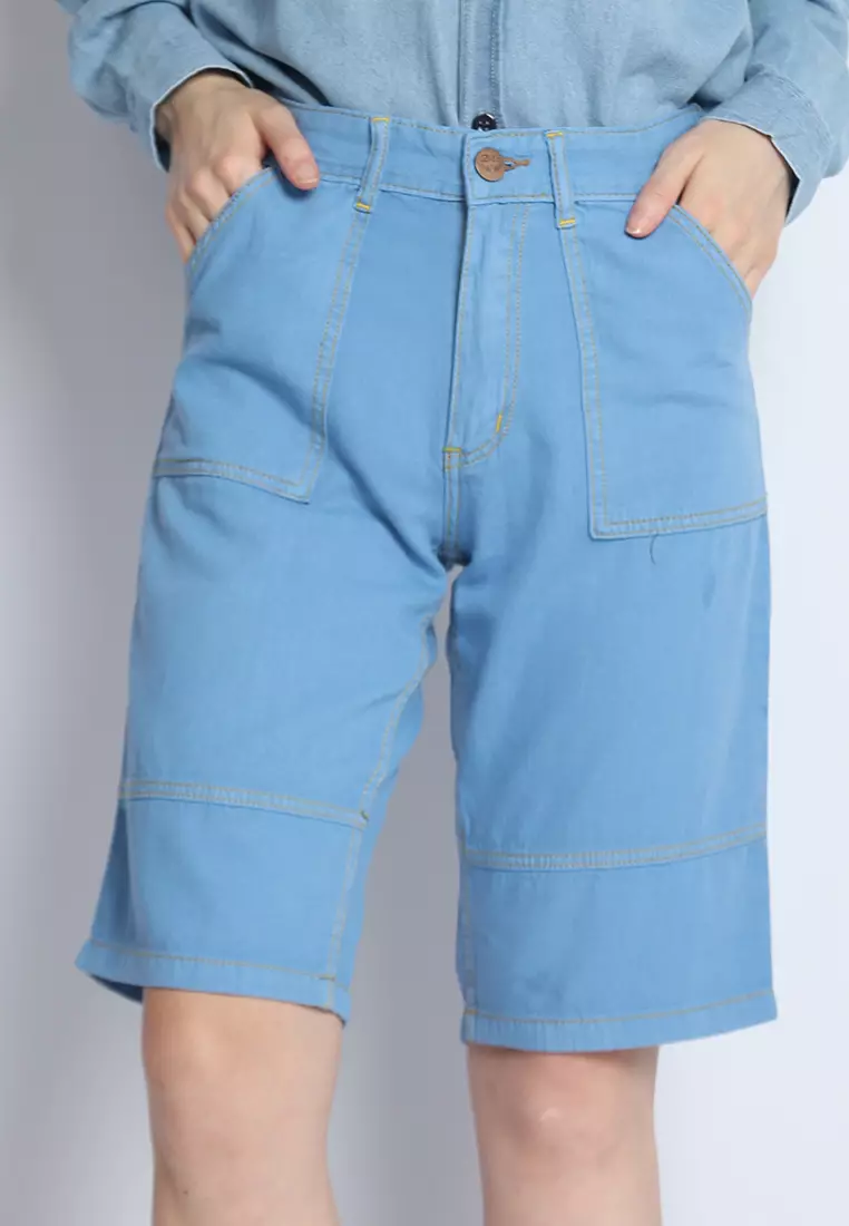 Celana Pendek Skena Wanita Denim Chambay 262404