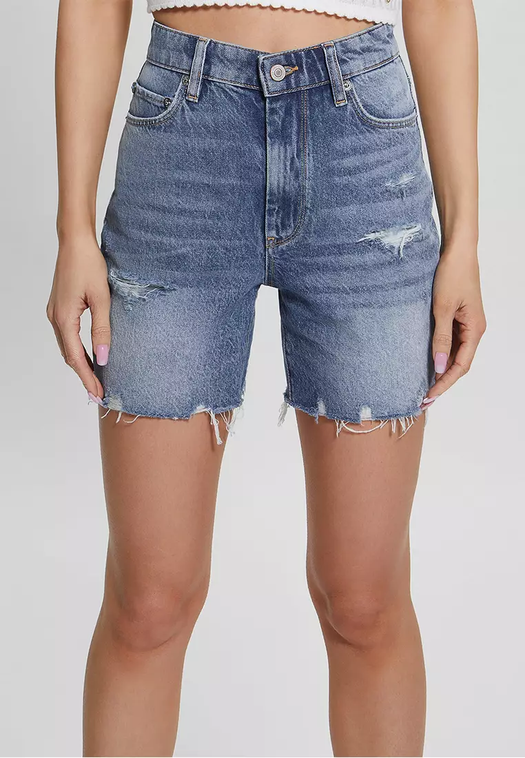 Guess high waisted clearance shorts