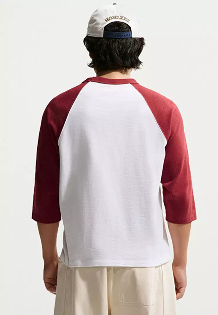 Sportswear Club Men's 3/4-Sleeves Raglan Top