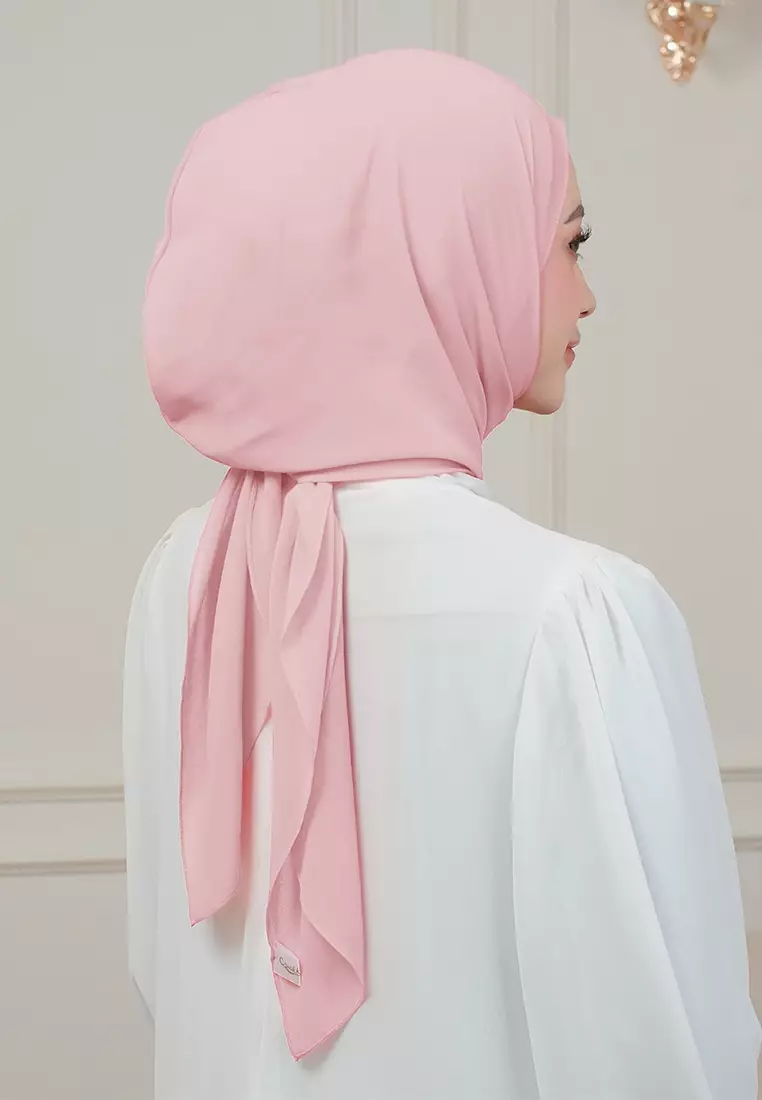 HIJAB INSTAN MAGNET SYIFA - SWEET PINK