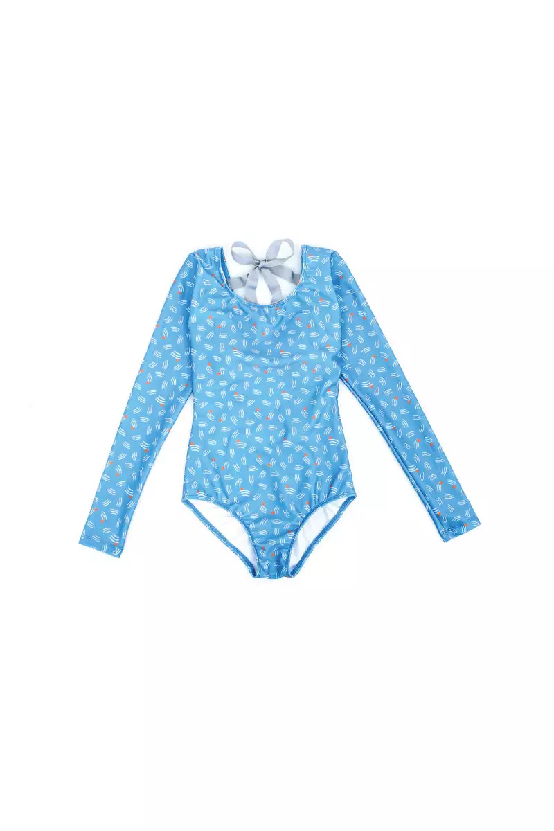 Summer Of Love Women Longsleeves Leotard - Buckthorn