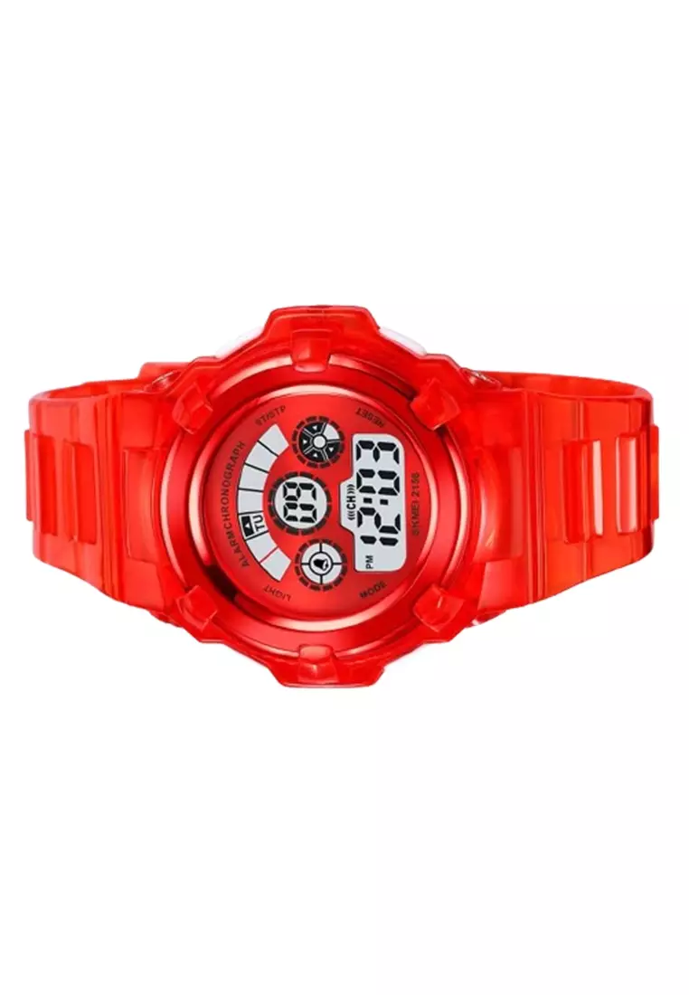 Jam Tangan Digital EL Light Material TPU Waterproof MC56 ORIGINAL