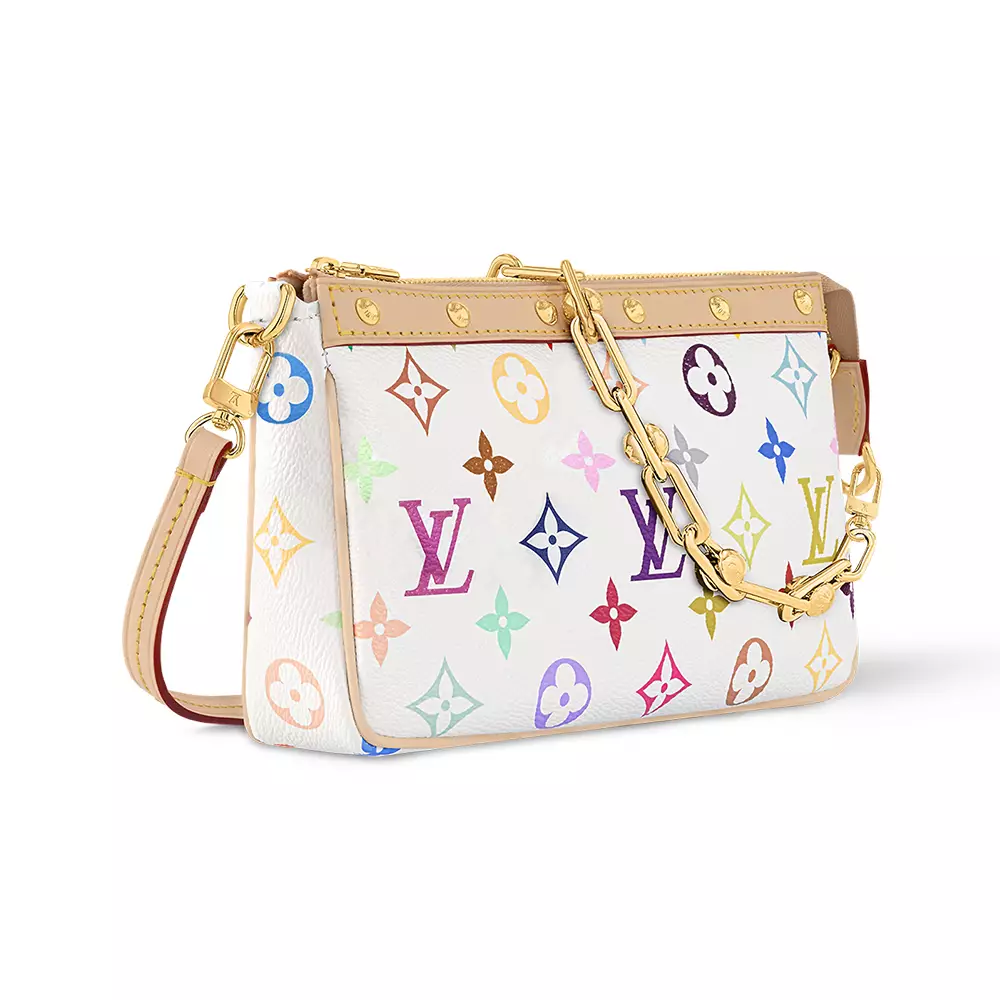 Jual Louis Vuitton LV x TM Pochette Accessories Autres Toiles