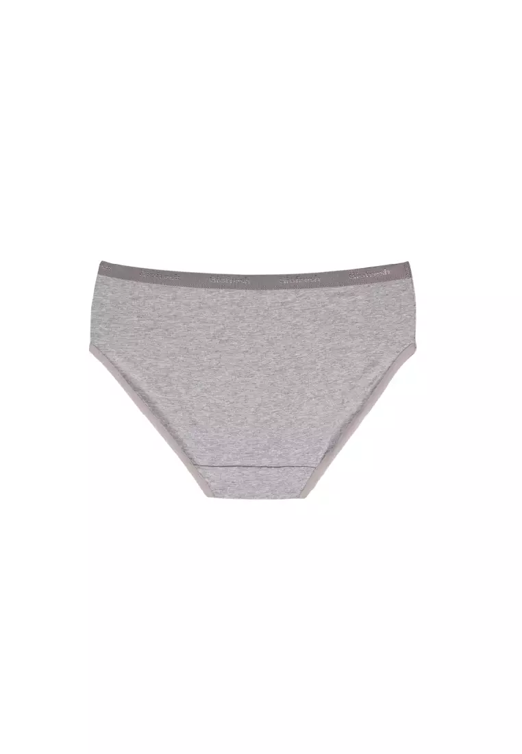 Ladies' Antimicrobial Cotton Low Rise Panty 3 pieces in a pack