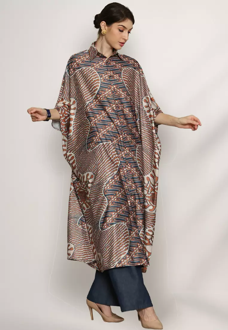 Kanzi Collared Kaftan