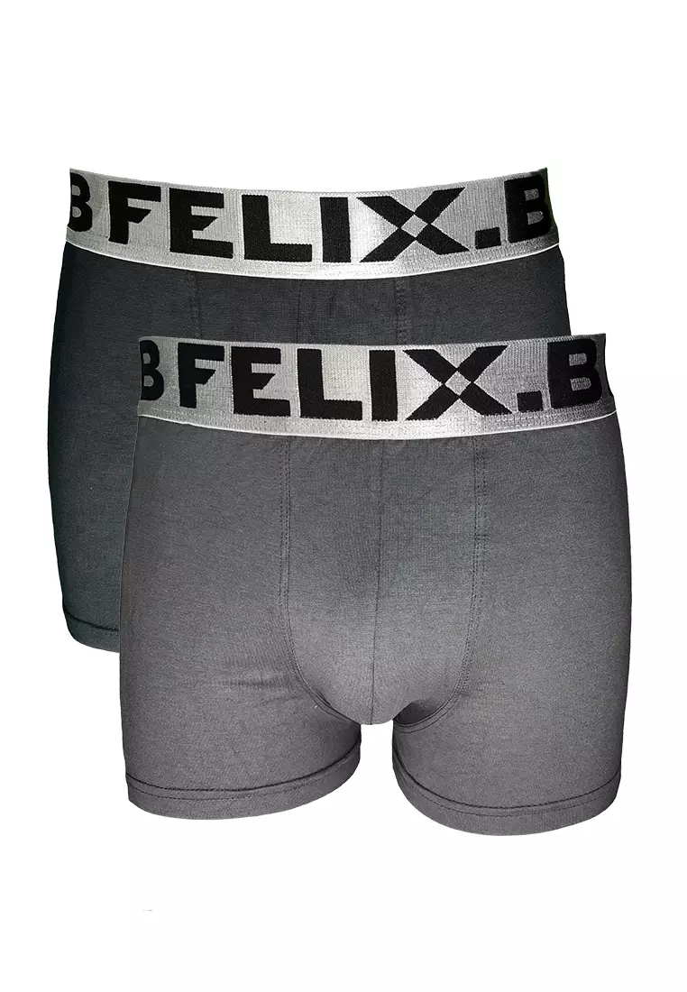 Jual Felix.B Felix.B Underwear Rayon Spandex Shorty 2in1, Mix Color ...