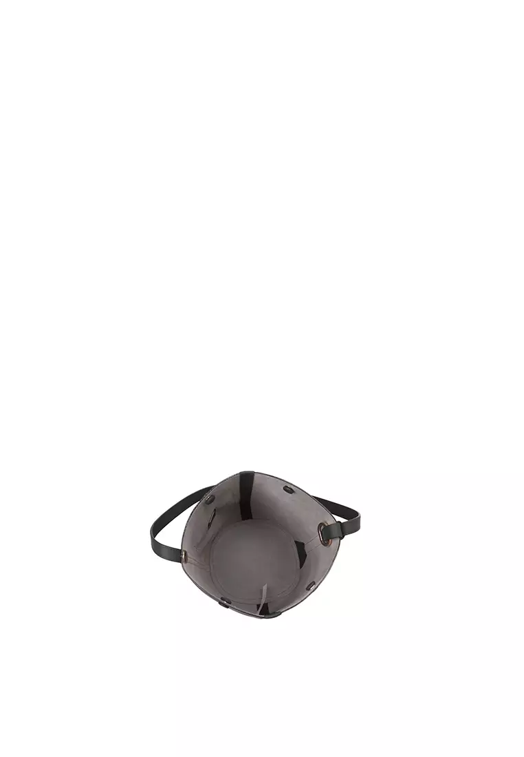 ORUKAMI Pocket Convertible Bucket Tote Small II - Black
