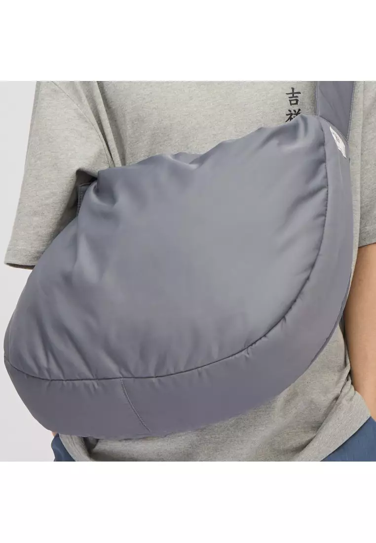Plain-Me Cloud Bag-Grey(L)  Polyester 100%