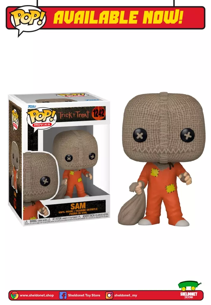 Sam trick r online treat funko pop