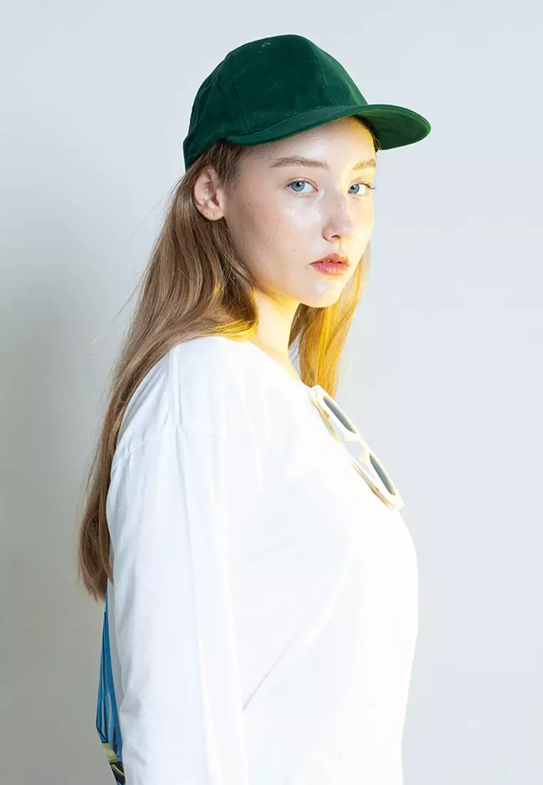 Topi Casual Polos Sport Besi Baseball Cap Tumblr Hat Hijau Botol