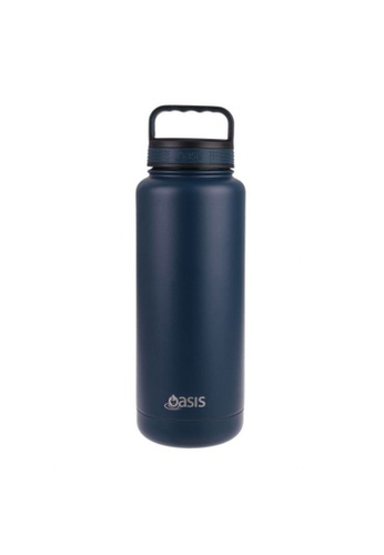 Oasis blue Oasis Stainless Steel Insulated Titan Water Bottle 1.2L - Navy AB7AAACEA77A97GS_1