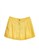 iROO yellow Basic Yellow Shorts With Cuff Hemming 98D88AA1C107C3GS_6
