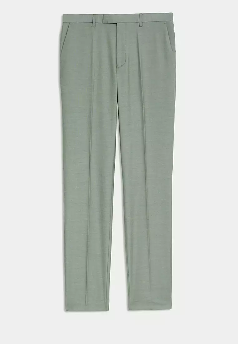 Slim Fit Stretch Suit Trousers