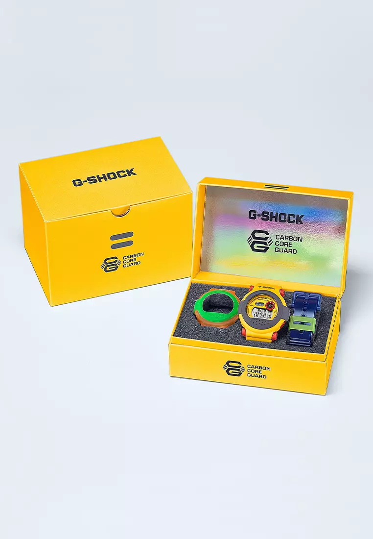 G-Shock - Jam Tangan Digital Pria - Yellow - Resin Strap - G-B001MVE-9D