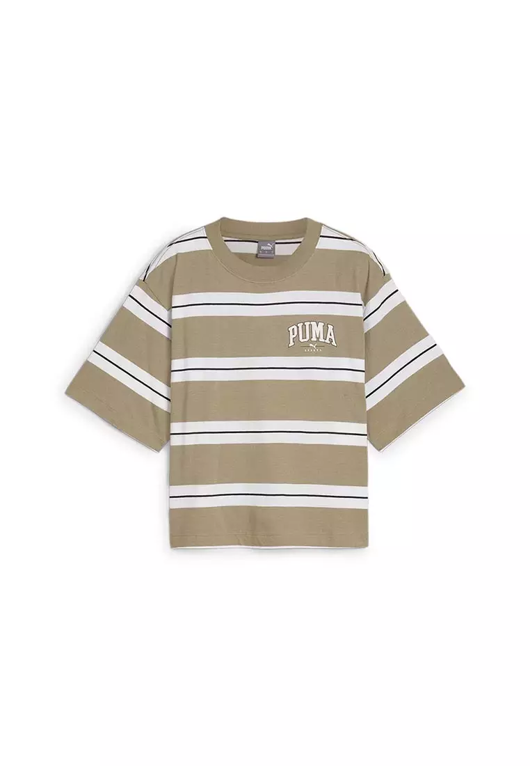PUMA SQUAD Striped Tee Women