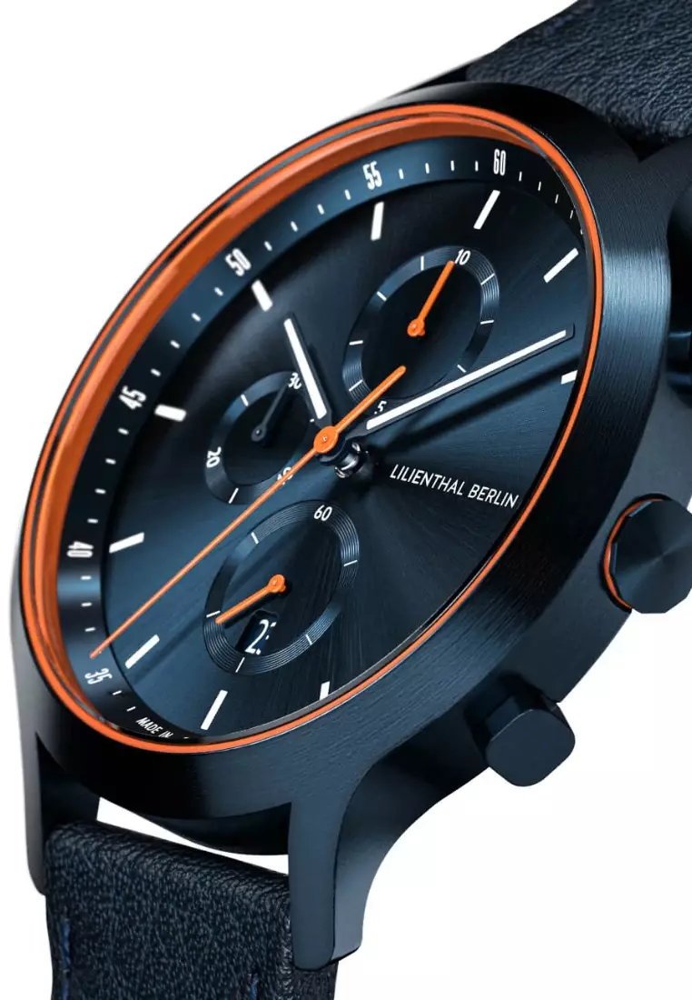 Chronograph Blue Orange